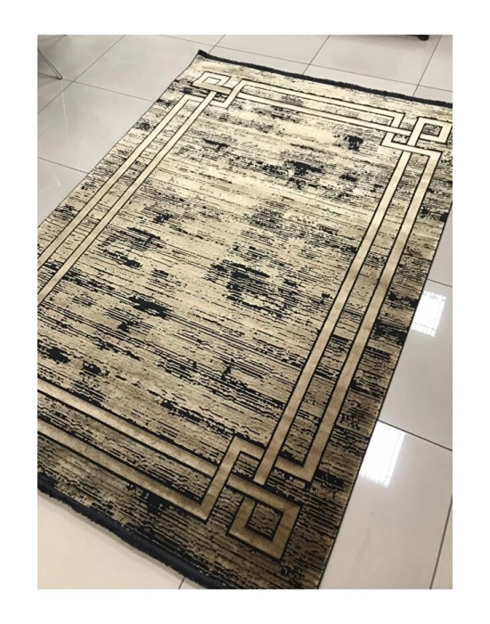 Merinos Halı 200x290 Bamboo Lavi Koleksiyonu 34666-975