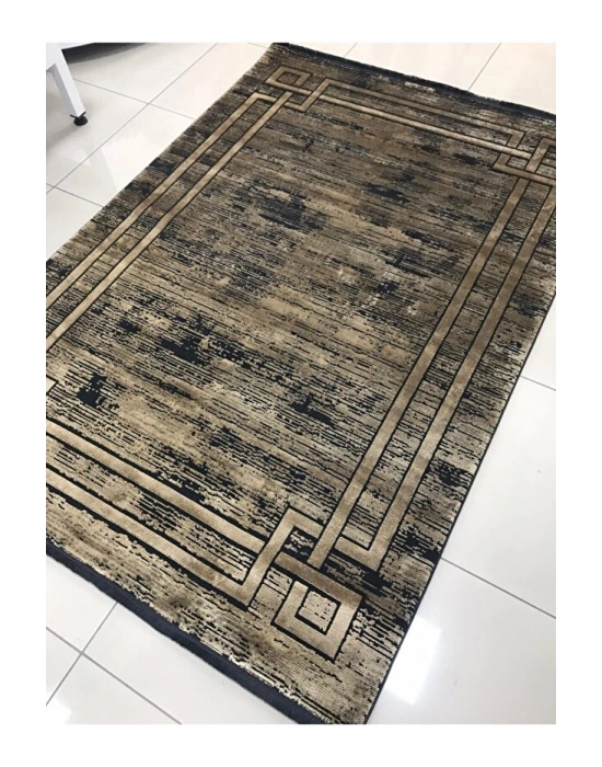 Merinos Halı 200x290 Bamboo Lavi Koleksiyonu 34666-975