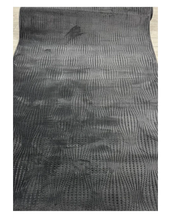 Merinos Rölyef Polo Antrasit Kaymaz Taban Kesme Halı Yolluk Filizon