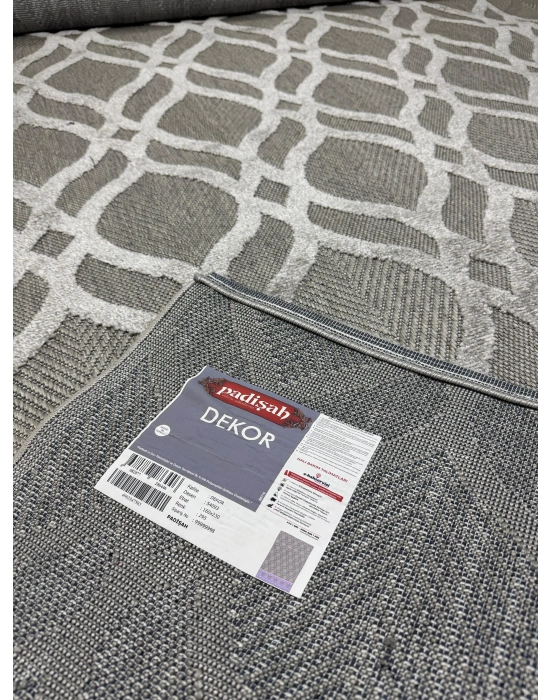 Padişah Halı Dekor Koleksiyonu 54093-295 Gri