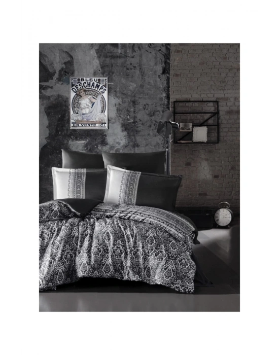 Pamuk Saten Nevresim Takımı Çift Kişilik Nobel V1