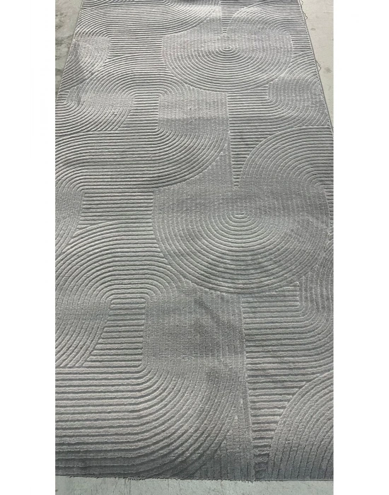 RÖLYEF JOY GRİ KAYMAZ TABAN KESME HALI YOLLUK