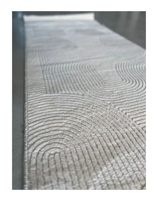 RÖLYEF JOY KREM KAYMAZ TABAN KESME HALI YOLLUK