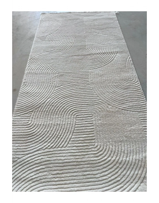 RÖLYEF JOY KREM KAYMAZ TABAN KESME HALI YOLLUK