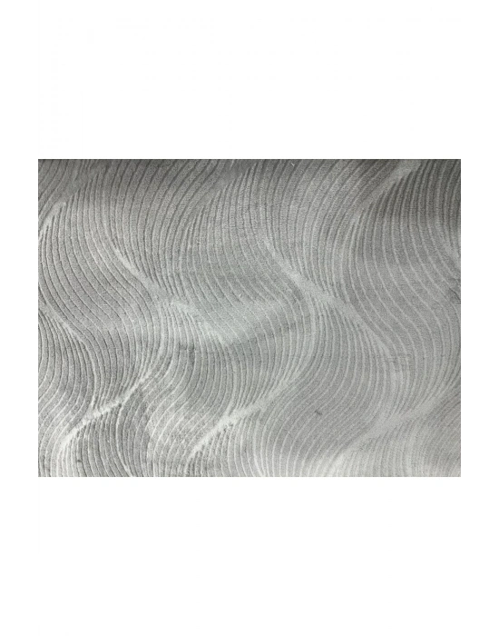 Rölyef Orla Gri Kaymaz Taban Kesme Halı Yolluk Fenomen Carpet