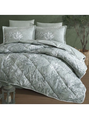 Clasy Ranforce %100 Pamuk Çift Kişilik Yorgan Seti Irma V1 Mint