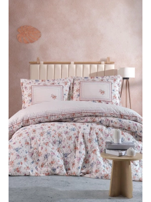 %100 Pamuk Çift Kişilik Dört Mevsim Set Visam V1 Yeşil