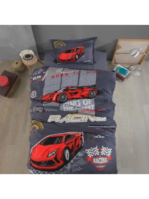 Ranforce Nevresim Takımı Tek Kişilik Racing Team V1 Mavi