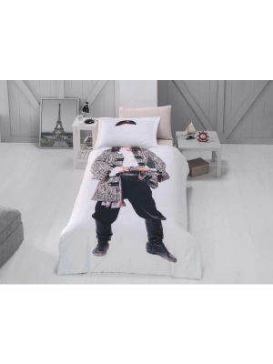 Clasy Dijital 3 Boyutlu Tek Kişilik Nevresim Takımı Korsan V1 Genç Desen