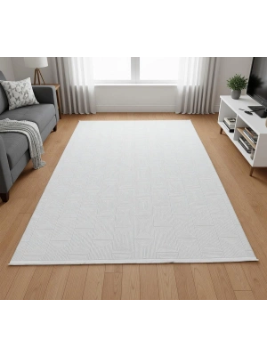 Merinos Vista 160x230 cm Akrilik Halı 63237-063 Krem