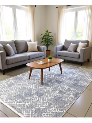 Padişah Halı 150x233 cm Sümela Koleksiyonu 39145-030 Mavi