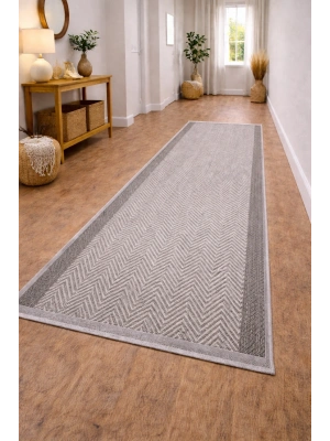 Merinos Rs Sisal 79266-095 Özel Kesme Halı Gri