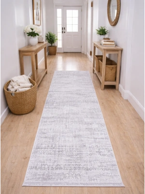 Merinos Vista 79300-095 Özel Kesme Halı Gri