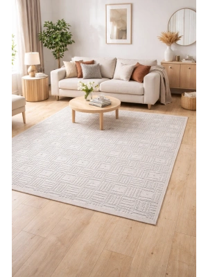 Merinos Mira 68979-060 Özel Kesme Halı Krem