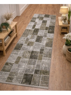 Merinos Halı Therapy Serisi %100 Akrilik 100 x 200 Yeşil 19124-040