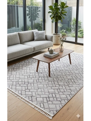 Padişah Halı 200x290 Sümela Koleksiyonu 64251-096 Gri
