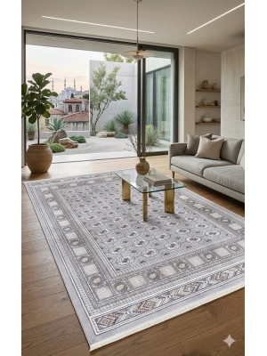 Dinarsu Halı 160x230 Asya Koleksiyonu 70174-095 Gri
