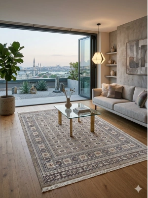 Dinarsu Halı 160x230 Asya Koleksiyonu 70174-065 Kahve
