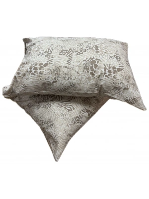 Clasy Ranforce %100 Pamuk 2 Adet Yastık Kılıfı Desenli Kahverengi