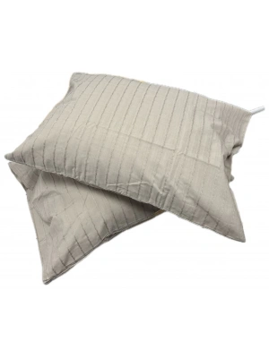 Clasy Ranforce 2 Adet Melkor Yastık Kılıfı Nakışlı Renk Kahverengi