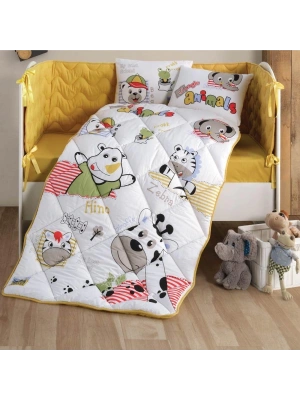 Clasy Ranforce Bebek Uyku Seti Animals V1 Sarı