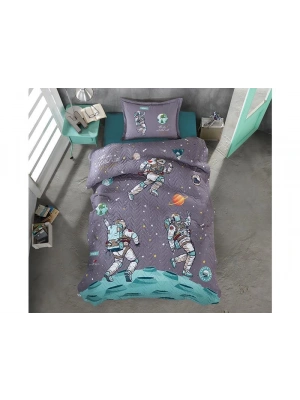 Clasy Ranforce Dört Mevsim Tek Kişilik Set Space V1 Antrasit