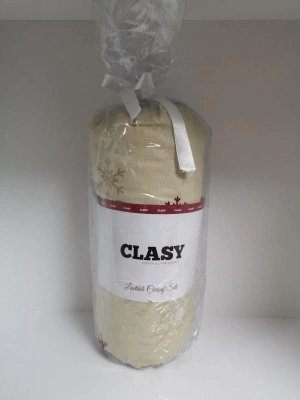 Clasy Ranforce Lastikli Çarşaf Seti Çift Kişilik flz8
