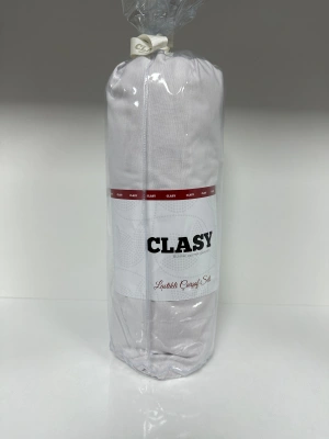 Clasy Ranforce Lastikli Çarşaf Seti Tek Kişilik Düz Gri