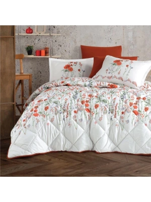 Clasy Ranforce Uyku Seti Tek Kişilik Elyese V1 Kiremit