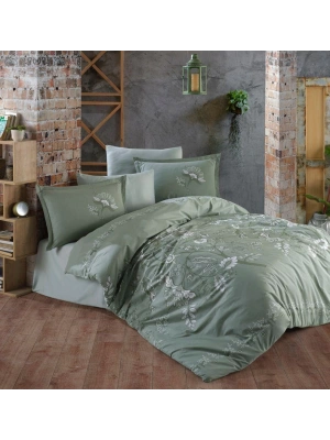 Clasy Ranforce Yatak Örtüsü Çift Kişilik Mohana V1