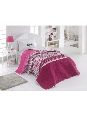 Clasy Ranforce Yatak Örtüsü Tek Kişilik Little Queen V2