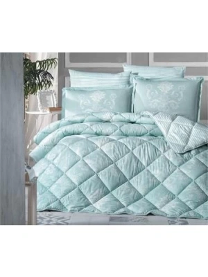 Clasy Ranforce Yorgan Tek Kişilik Tekli Alone V2 Su Yeşili