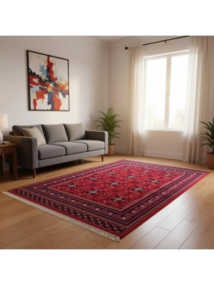 Dinarsu Halı 160x230 Asya Koleksiyonu 39772-010 Kırmızı