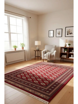 Halı 160x230 Asya Koleksiyonu 70174-010 Kırmızı