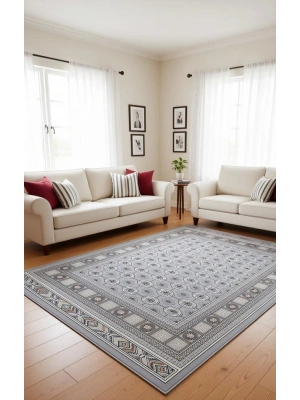 Halı 160x230 Asya Koleksiyonu 70174-095 Gri