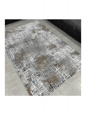 Merinos Halı 160 x 230 Harvard Koleksiyonu 39401-080 Siyah-Kahve