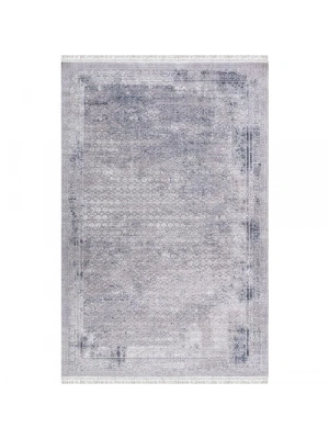Merinos Halı 160x230 Rodin Koleksiyonu 60893-030 Gri-Mavi