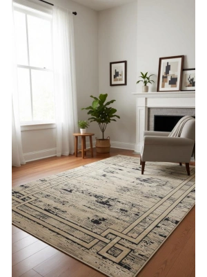 Merinos Halı 200x290 Bamboo Lavi Koleksiyonu 34666-975