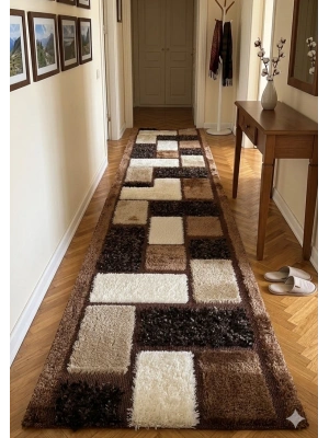 Merinos Shaggy Halı 80x315 Yolluk Halı