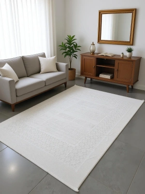 Merinos Vista 160x230 cm Akrilik Halı 76589-060 Kemik Rengi