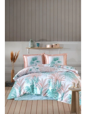 Ranforce %100 Pamuk Tek Kişilik Dört Mevsim Set Sone V1 Mint