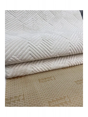 Rölyef Kaymaz Taban Aden Krem Kesme Halı