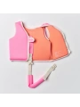 Sunnylife Çocuk Yüzme Can Yeleği 2-3 Yaş Poppy the Peach Neon Pink
