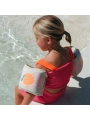 Sunnylife Çocuk Yüzme Kolluğu Poppy the Peach Pink Stripe