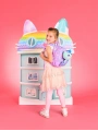 Smiggle - Gabbys Dollhouse Kreş Çıkarabilir Oyuncaklı Sırt Çantası