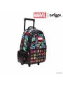 Smiggle - Marvel Çekçekli Işıklı Tekerlekli Çanta