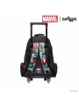 Smiggle - Marvel Çekçekli Işıklı Tekerlekli Çanta