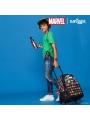 Smiggle - Marvel Çekçekli Işıklı Tekerlekli Çanta