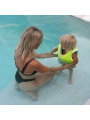 Sunnylife - Çocuk Yüzme Can Yeleği 1-2 Yaş Aqua Neon Yellow