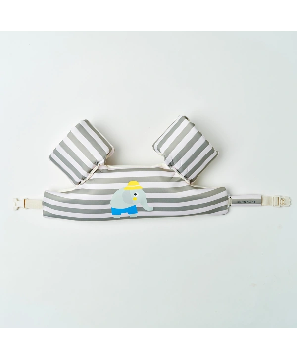 Sunnylife Kolluklu Can Yeelği 3-6 Yaş Eli the Elephant Green Stripe